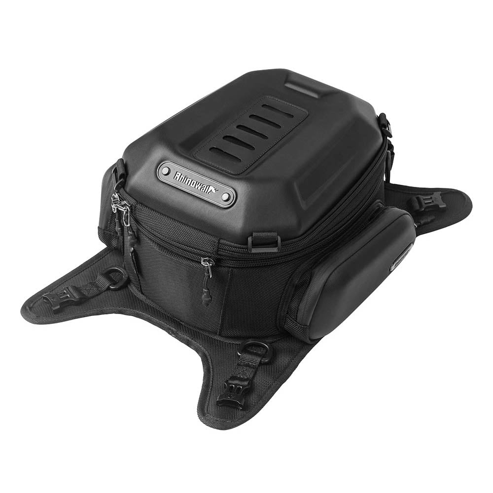 RHINOWALK MTR3001 EVA Hard Shell Expandable Motorcycle Tank Bag with Rubber Handle RHINOWALK MTR3001 EVA Hard Shell Expandable Motorcycle Tank Bag with Rubber Handle